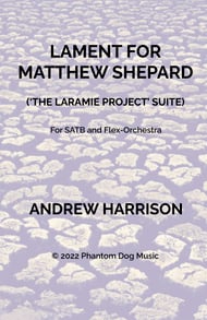 Lament for Matthew Shepard Orchestra sheet music cover Thumbnail